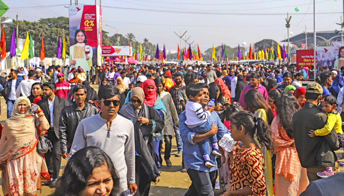 ঢাকা আন্তর্জাতিক বাণিজ্য মেলার সময় বাড়ছেনা