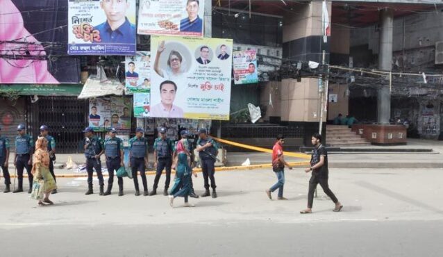 বিএনপির কেন্দ্রীয় কার্যালয়ে তালা, ক্রাইম সিন ফিতায় ঘেরা