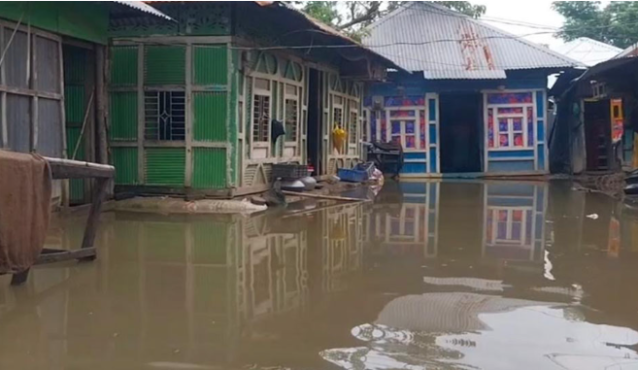 চাঁদপুরের তিন উপজেলায় জলাবদ্ধতায় সবচেয়ে বেশি ক্ষয়ক্ষতি 