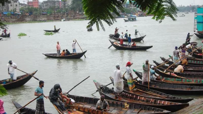 বৃষ্টি ও বুড়িগঙ্গা