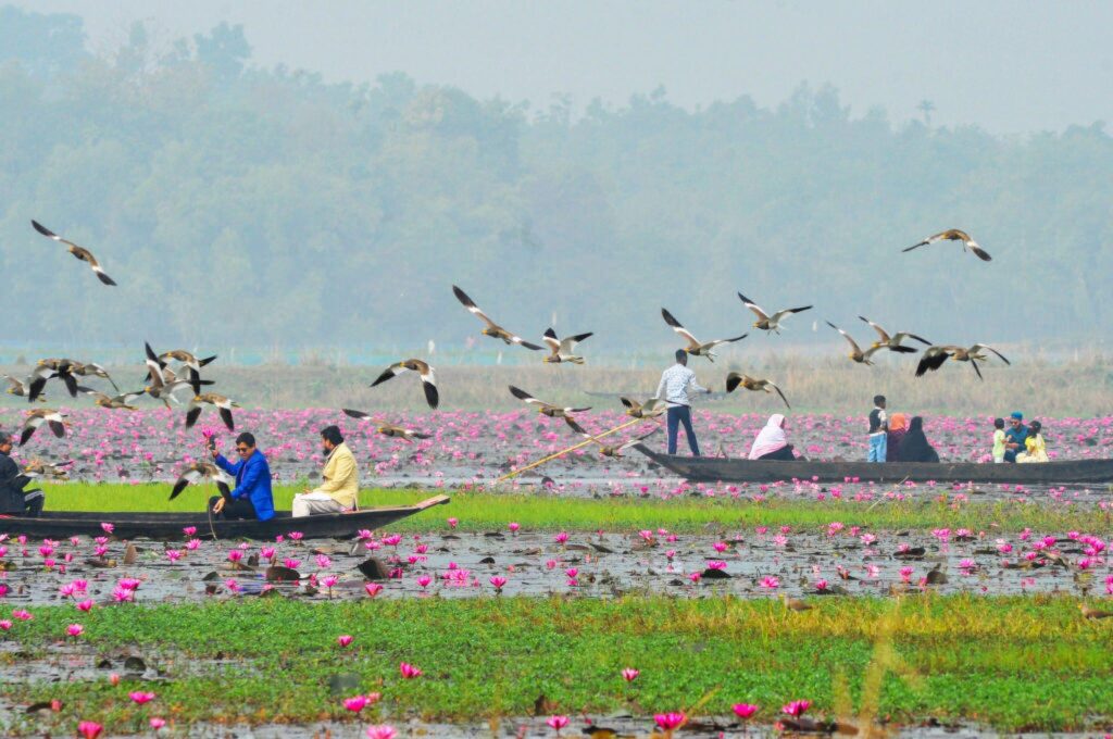 প্রকৃতির সংস্পর্শে থাকা এ গ্রামের মানুষ