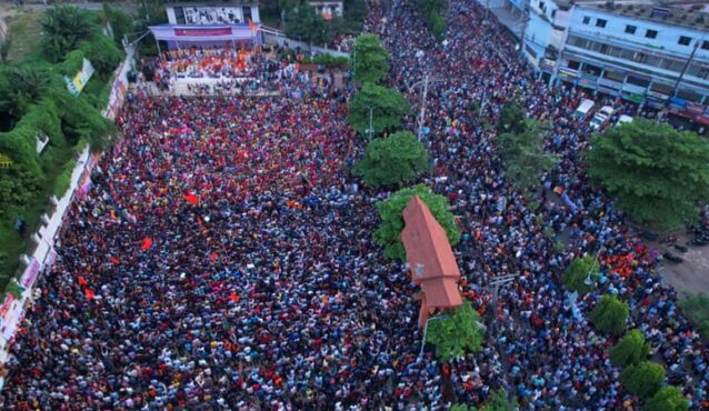 ৮ দফা বাস্তবায়ন না হওয়া পর্যন্ত রাজপথে থাকার ঘোষণা সনাতনীদের