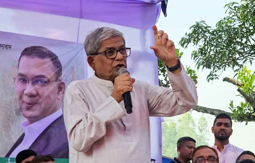 আ.লীগকে আর এদেশের মানুষ ক্ষমা করবে না: মির্জা ফখরুল