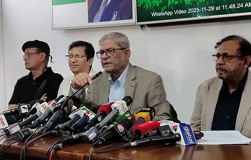 খালেদা জিয়া বিদেশে নেওয়ার মতো অবস্থায় নেই: মির্জা ফখরুল