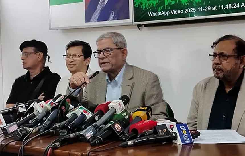 খালেদা জিয়া বিদেশে নেওয়ার মতো অবস্থায় নেই: মির্জা ফখরুল