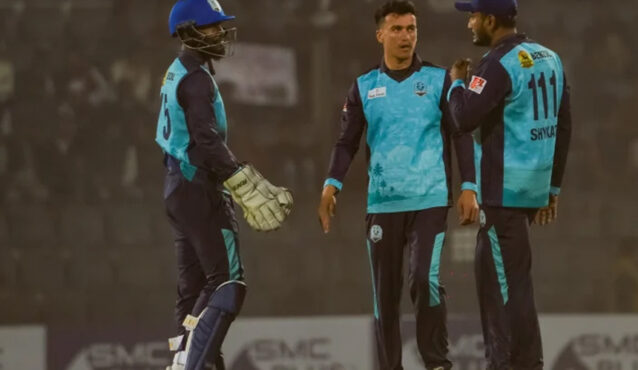 টসে জিতে নোয়াখালীকে ব্যাটিংয়ে পাঠাল সিলেট