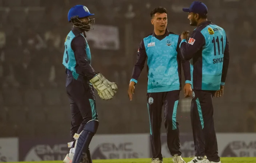 টসে জিতে নোয়াখালীকে ব্যাটিংয়ে পাঠাল সিলেট