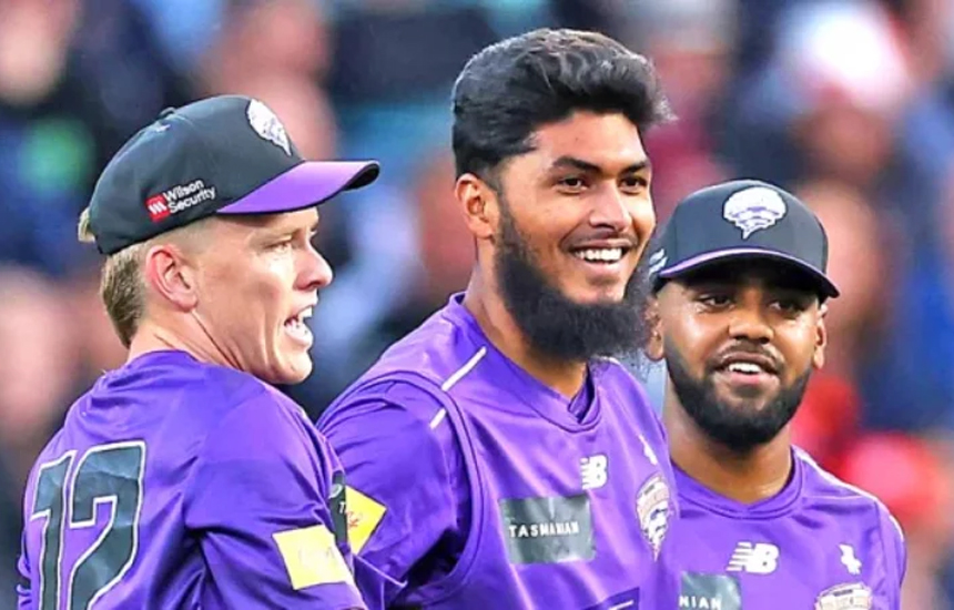 জয়ে ফিরল হোবার্ট, মিতব্যয়ী বোলিংয়ে উজ্জ্বল রিশাদ