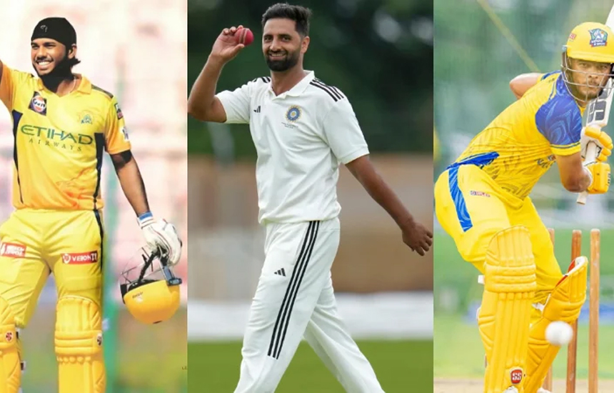 ৩০ লাখ থেকে ১৪ কোটিতে কার্তিক-প্রশান্ত, কাশ্মীরের আকিবের বাজিমাত