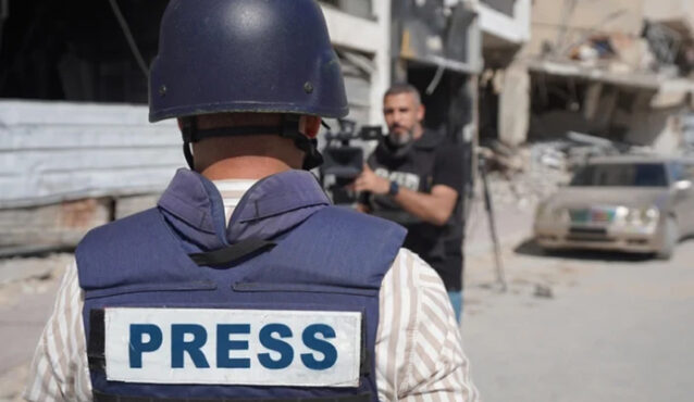 ফিলিস্তিনি সাংবাদিকদের ৭০০ স্বজনকে হত্যা করেছে ইসরায়েল