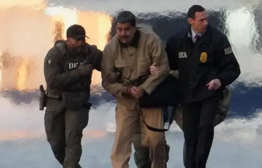 মাদুরোকে নেওয়া হয়েছে নিউইয়র্কের আদালতে