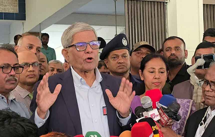 আমরা দুর্নীতিকে কখনোই প্রশ্রয় দেইনি, দেবো না: মির্জা ফখরুল