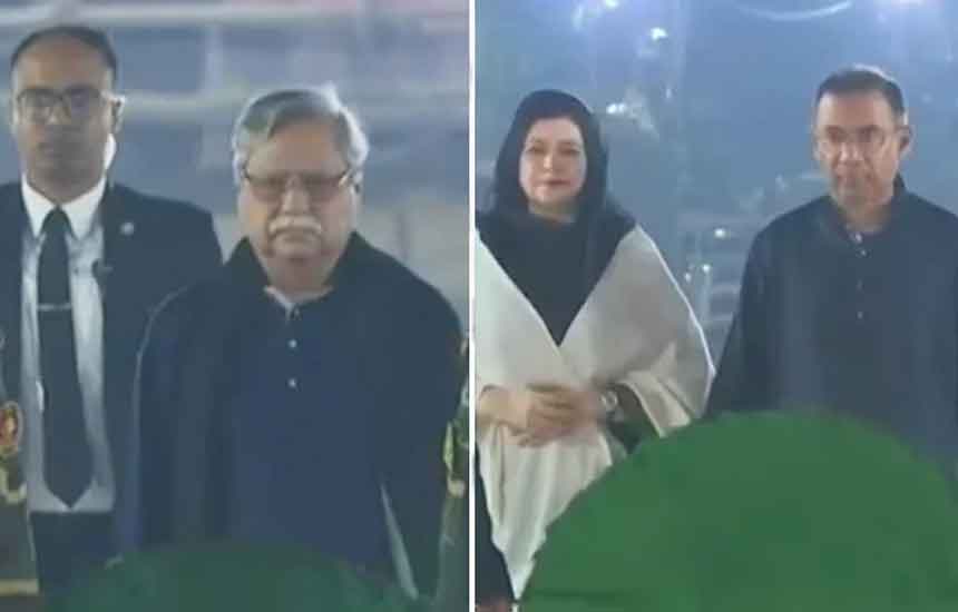 একুশের প্রথম প্রহরে শহীদদের প্রতি শ্রদ্ধা জানালেন রাষ্ট্রপতি ও প্রধানমন্ত্রী