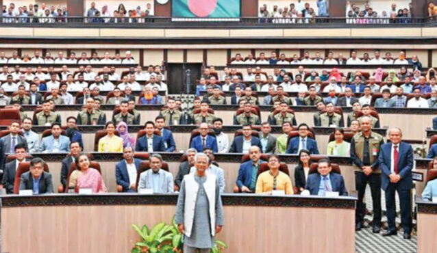 সুন্দর বাংলাদেশ গড়ে তোলার প্রত্যয়ে দৃঢ় থাকতে হবে