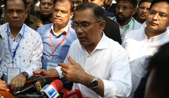 ভোট নিয়ে অনাকাঙ্ক্ষিত ঘটনা ঘটলে ফল মেনে নেওয়া হবে না: তারেক রহমান