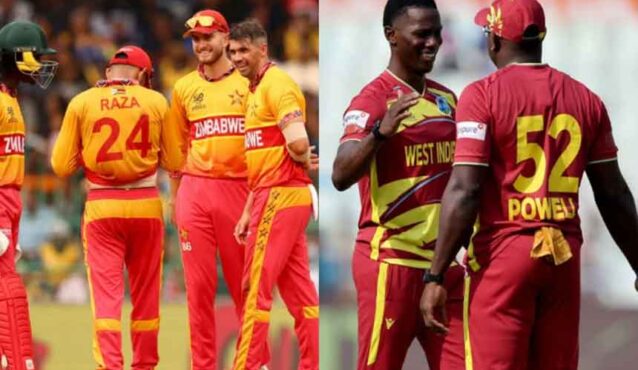 ‘জায়ান্ট কিলার’ জিম্বাবুয়ের সামনে আজ উড়তে থাকা উইন্ডিজ