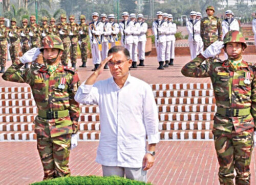 শান্তি ফেরানো ও কঠোরভাবে দুর্নীতি নিয়ন্ত্রণের ঘোষণা