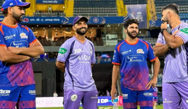 মুম্বাইয়ের বিপক্ষে কেকেআরের ইতিহাস বদলের লড়াই