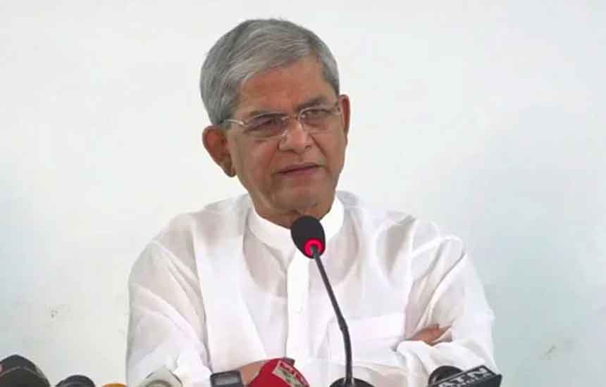 সংসদে প্রধানমন্ত্রীর কার্যালয়ের বিকল্প দায়িত্বে থাকবেন মির্জা ফখরুল ইসলাম আলমগীর