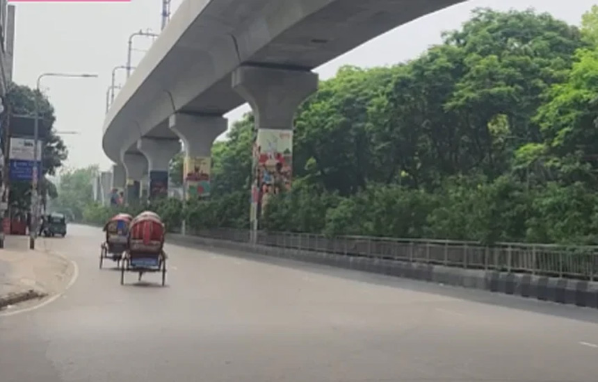 ঈদের তৃতীয় দিনেও ফাঁকা ঢাকা, ফিরতে শুরু করেছেন কর্মজীবীরা