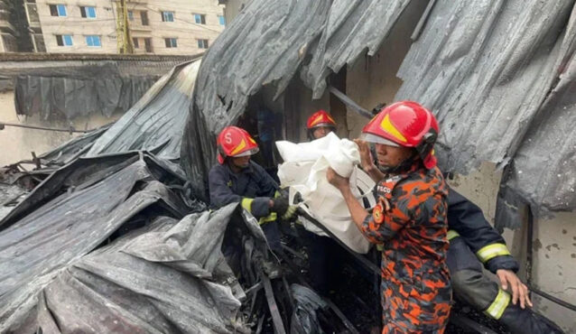 কেরানীগঞ্জে আগুনের ঘটনায় আরও একজনের মরদেহ উদ্ধার, নিহত বেড়ে ৬