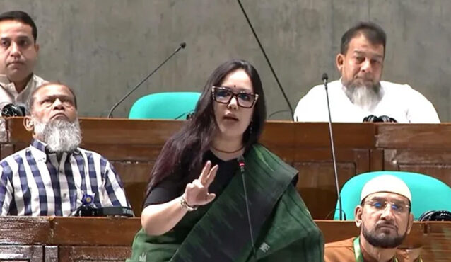 শেয়ার বাজারে ১৫ বছরে লুট ১ লাখ কোটি টাকা: সংসদে রুমিন ফারহানা