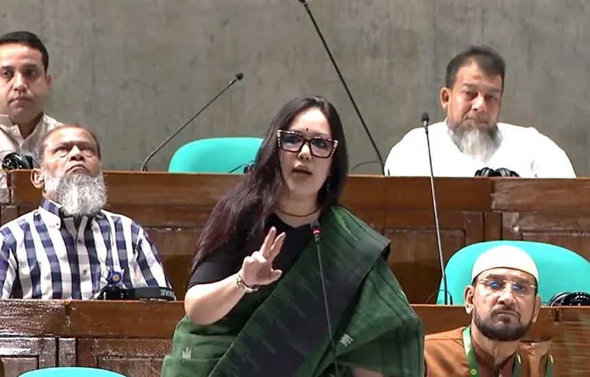 শেয়ার বাজারে ১৫ বছরে লুট ১ লাখ কোটি টাকা: সংসদে রুমিন ফারহানা