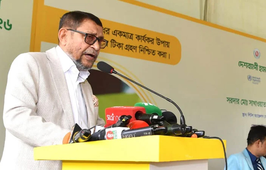 ১৫ মাসের চাহিদা অনুযায়ী টিকা সংগ্রহের পরিকল্পনা করছে সরকার: স্বাস্থ্যমন্ত্রী