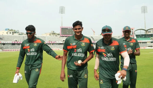 নাহিদের ৫ উইকেট, ১৯৮ রানে অলআউট নিউজিল্যান্ড