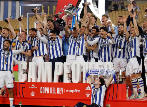 অ্যাতলেটিকোকে নিস্তব্ধ করে চতুর্থ ট্রফি সোসিয়েদাদের