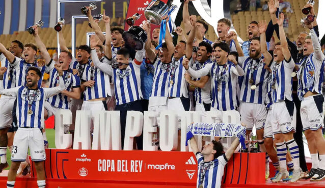 অ্যাতলেটিকোকে নিস্তব্ধ করে চতুর্থ ট্রফি সোসিয়েদাদের