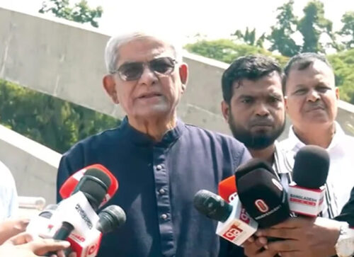 দেশকে এগিয়ে নিতে সবাইকে ঐক্যবদ্ধভাবে কাজ করার আহ্বান মির্জা ফখরুলের