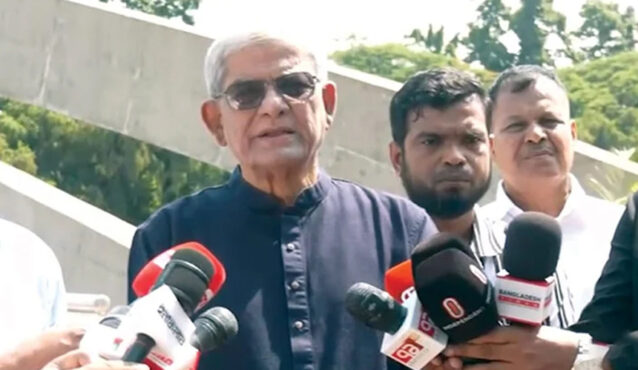 দেশকে এগিয়ে নিতে সবাইকে ঐক্যবদ্ধভাবে কাজ করার আহ্বান মির্জা ফখরুলের