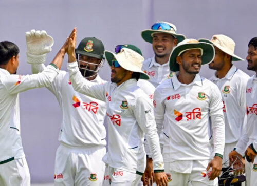 ২৩২ রানে থামল পাকিস্তান, বাংলাদেশের ৪৬ রানের লিড