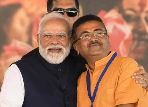 পশ্চিমবঙ্গের মুখ্যমন্ত্রী হিসেবে শপথ নিলেন শুভেন্দু