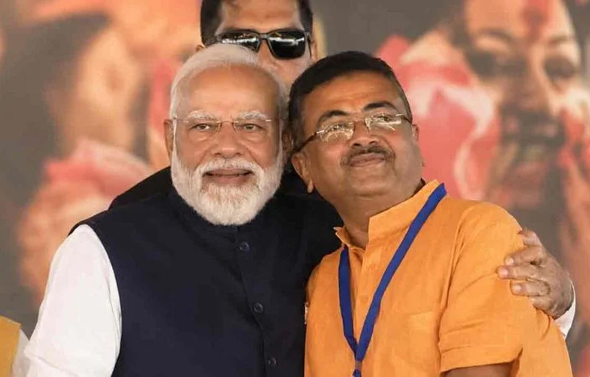 পশ্চিমবঙ্গের মুখ্যমন্ত্রী হিসেবে শপথ নিলেন শুভেন্দু