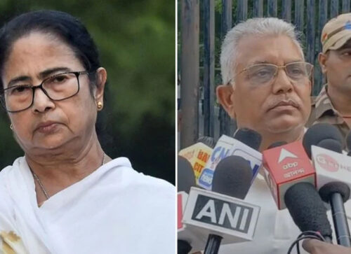 এবার মমতাকে বাংলাদেশে চলে আসতে বললেন দিলীপ ঘোষ