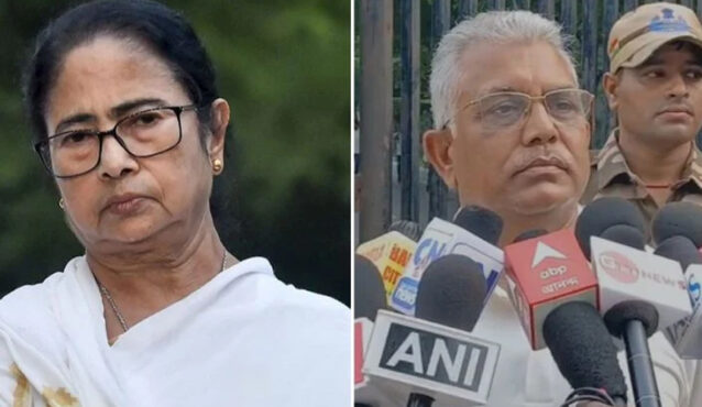 এবার মমতাকে বাংলাদেশে চলে আসতে বললেন দিলীপ ঘোষ