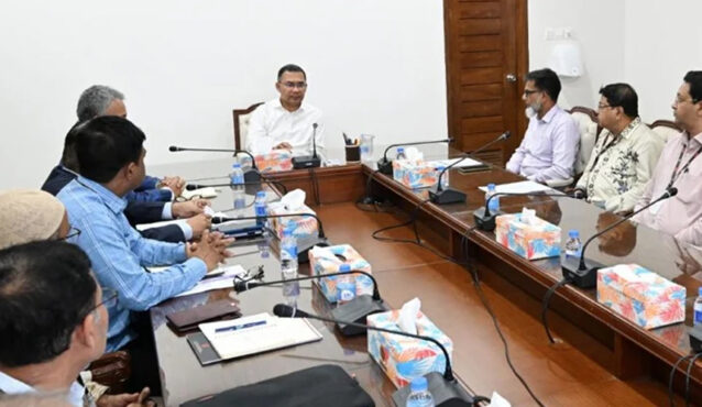 বিআরটি প্রকল্প নিয়ে সভা করলেন প্রধানমন্ত্রী