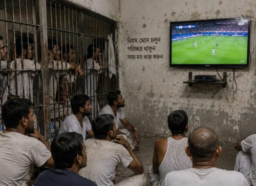বিশ্বকাপে রাতের ম্যাচ যে কারণে দেখতে পারেন না কারাবন্দিরা