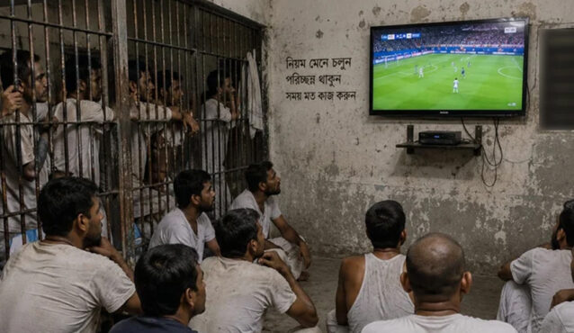 বিশ্বকাপে রাতের ম্যাচ যে কারণে দেখতে পারেন না কারাবন্দিরা