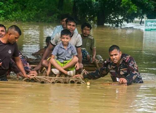 বন্যাকবলিত ১১ জেলায় বিজিবি মোতায়েন