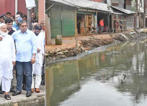 প্রধানমন্ত্রীর নির্দেশে বিরোধী দলীয় নেতার নির্বাচনী এলাকা পরিদর্শনে প্রতিমন্ত্রী