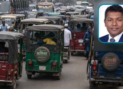 সড়ক ব্যবস্থাপনায় নতুন সংকট ‘নীরব ঘাতক’ ব্যাটারিচালিত রিকশা