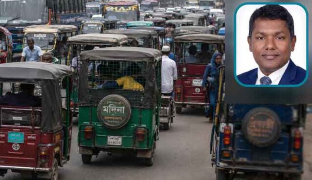 সড়ক ব্যবস্থাপনায় নতুন সংকট ‘নীরব ঘাতক’ ব্যাটারিচালিত রিকশা