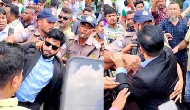 প্রতিমন্ত্রী ইশরাককে ঘিরে উত্তেজনা-ধস্তাধস্তি, বিভ্রান্তি না ছড়ানোর আহ্বান