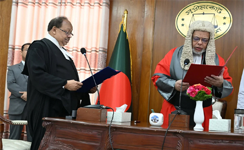 আপিল বিভাগের বিচারপতি হিসেবে শপথ নিলেন হাবিবুল গনি