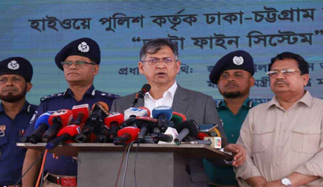 মহাসড়কে আইন ভাঙলেই অটো ফাইন, ৪৯০ এআই ক্যামেরায় নজরদারি