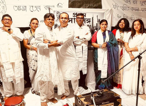 নিউইয়র্কে ‘মাটির গান’-এর প্রথম সাধুসঙ্গ, লালন দর্শনে মুখর সাউথ ওজন পার্ক