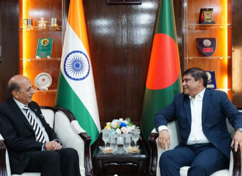 প্রতিরক্ষা উপদেষ্টার সঙ্গে ভারতীয় হাইকমিশনারের সৌজন্য সাক্ষাৎ